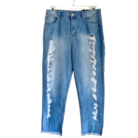 πHPπ Distressed Mom Jeans - Picture 6 of 7